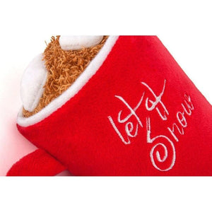 Christmas Hot Chocolate Dog Toy