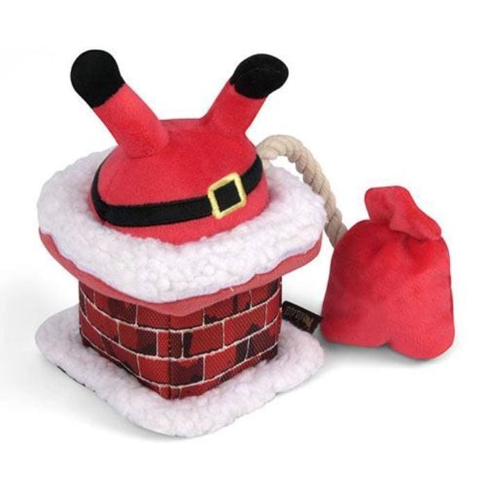 Clumsy Claus Christmas Dog Toy