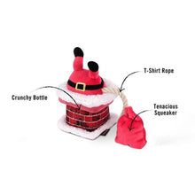 Load image into Gallery viewer, Clumsy Claus Christmas Dog Toy
