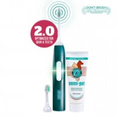emmi®-pet 2.0 Basic Ultrasonic Toothbrush Set - Pet Oral 
