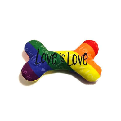 Love Is Love Plush Dog Toy