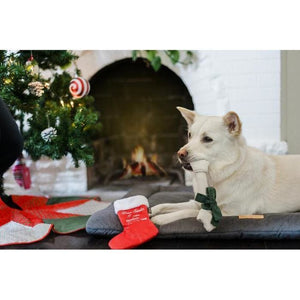 Merry Woofmas Good Dog Stocking Dog Toy