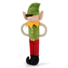 Load image into Gallery viewer, Merry Woofmas Santa’s Little Elf-er - Dog Toy
