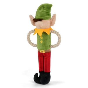 Merry Woofmas Santa’s Little Elf-er - Dog Toy